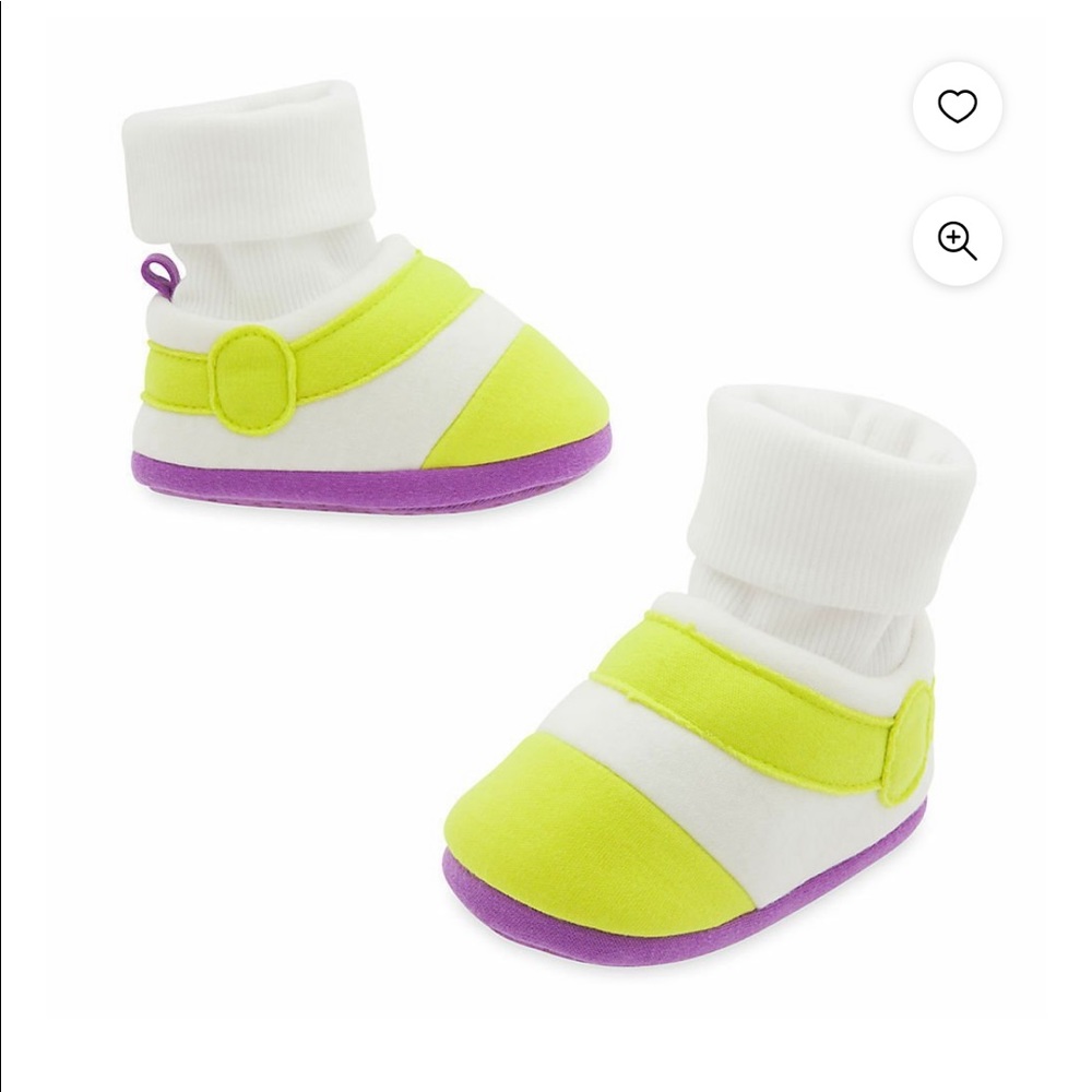 Buzz Lightyear Costume Shoes/Slippers 6-12 Months